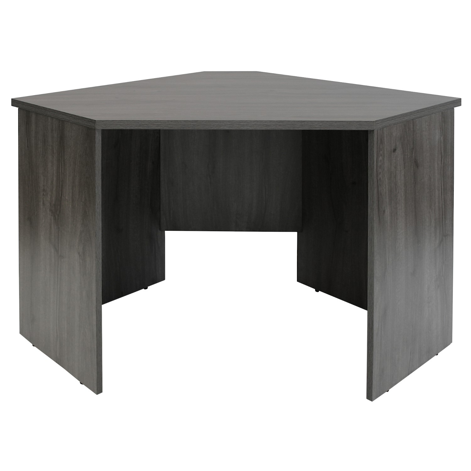 Read more about Dark grey washed oak corner desk denver